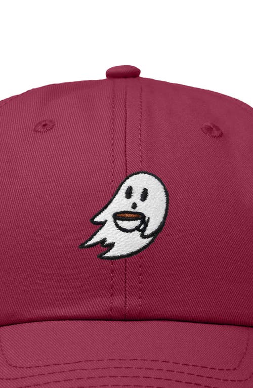 DALIX DALIX COFFEE GHOST EMBROIDERED HAT 