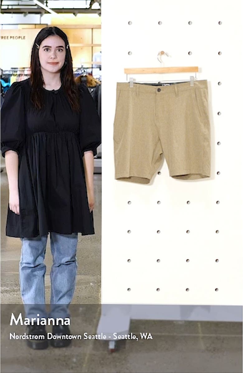 Hybrid Flat Front Shorts, sales video thumbnail