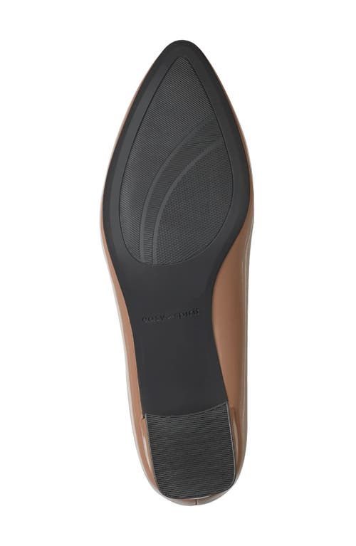 Easy Spirit Nicole Almond Toe Pump In Brown
