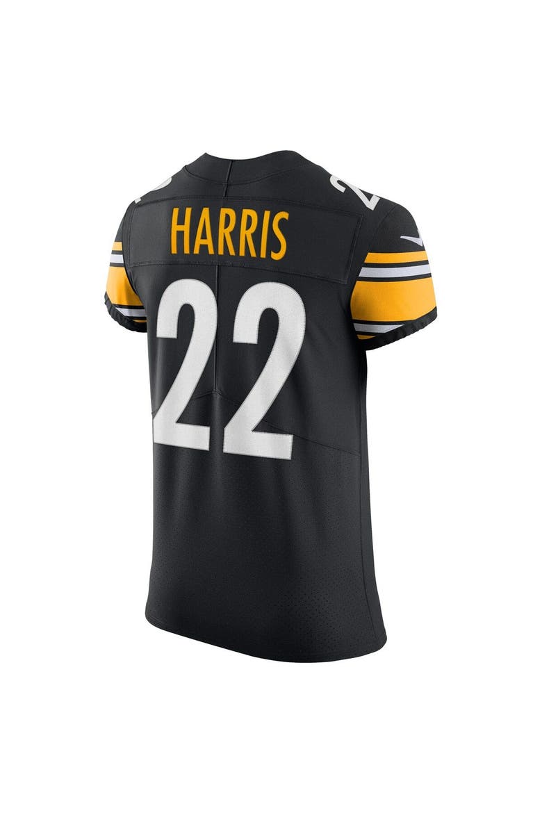 Men's Nike Najee Harris Black Pittsburgh Steelers Vapor Elite Jersey, Alternate, color, Black