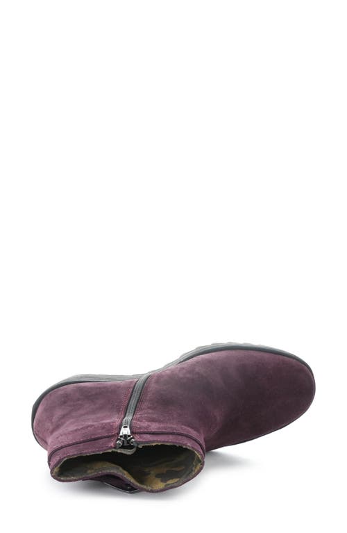 Fly London Yuji Wedge Bootie In Brown