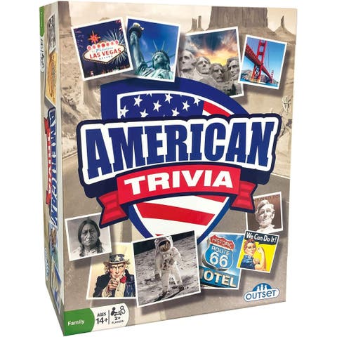 American Trivia 102Pcs, Family Party Game