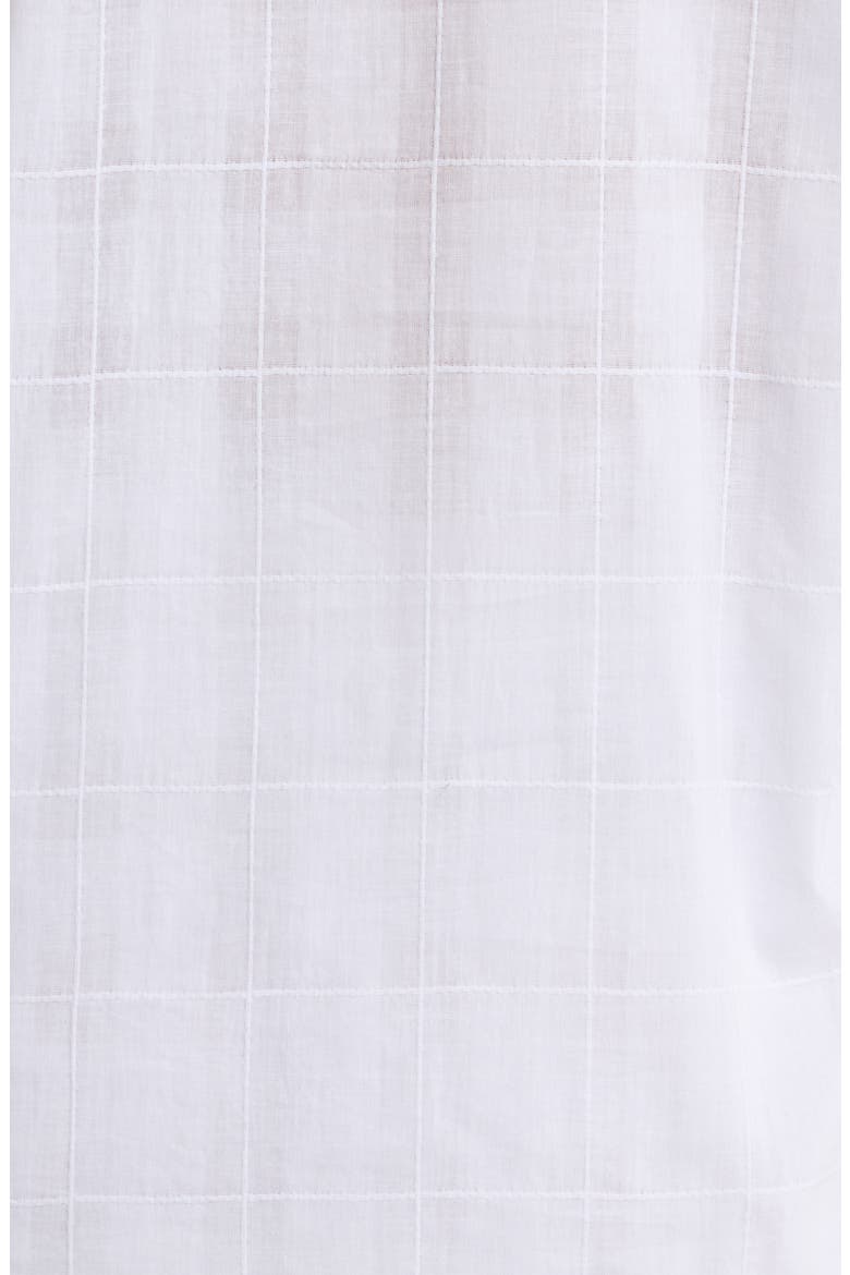 Ivy Frill Cotton Short Pajamas, Alternate, color, WHITE