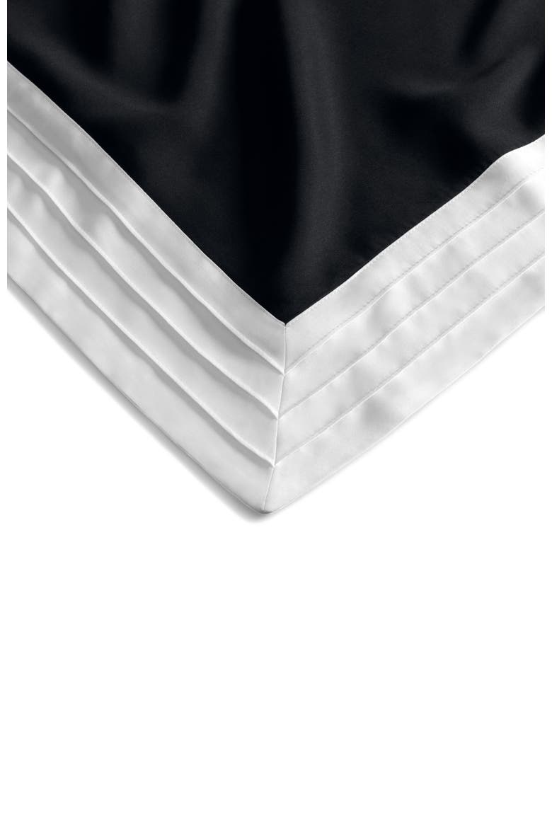 Eden Duvet Cover, Alternate, color, Black