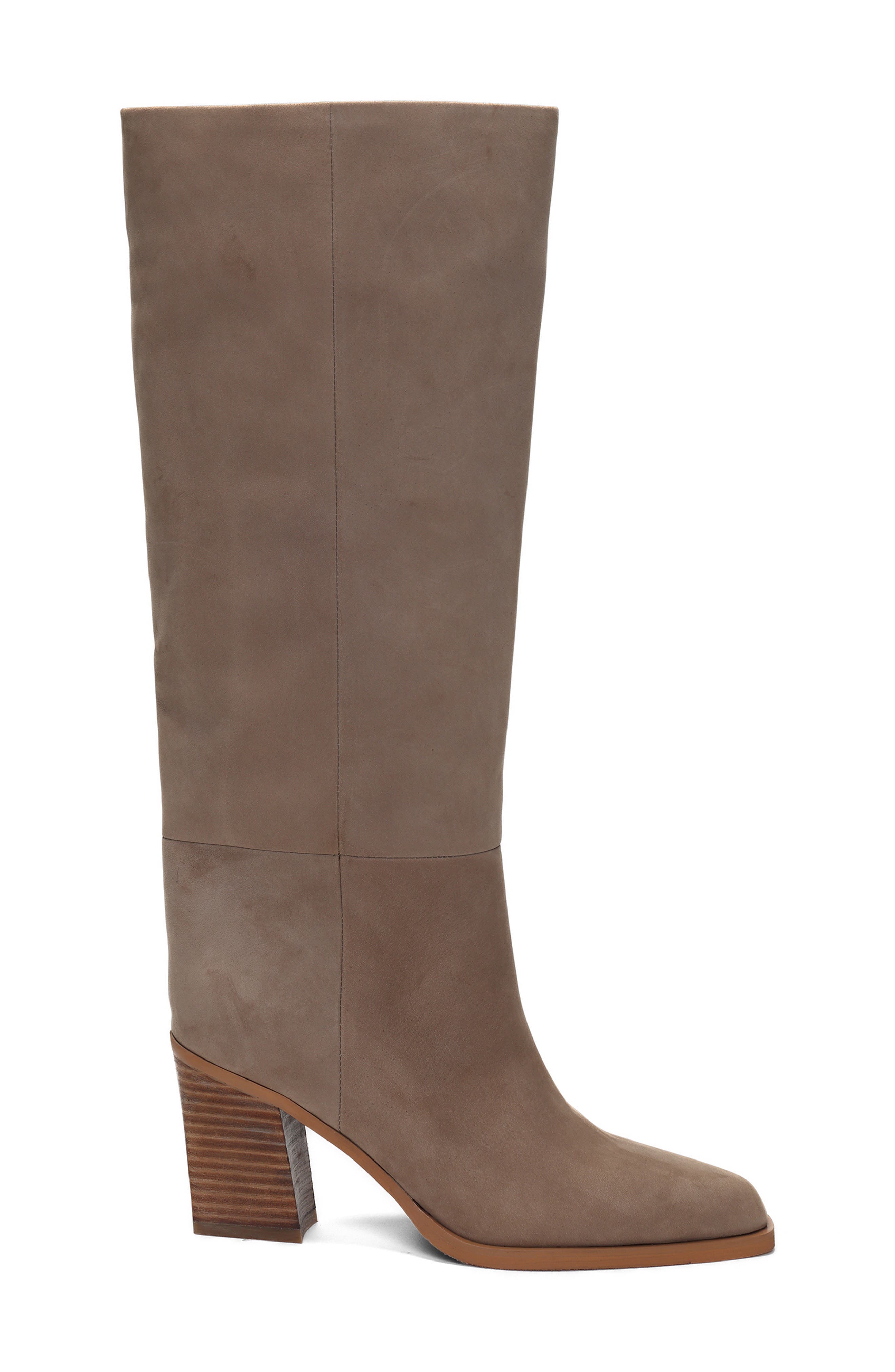 Jackson Knee High Boot, Alternate, color, MOCHA TAUPE NUBUCK