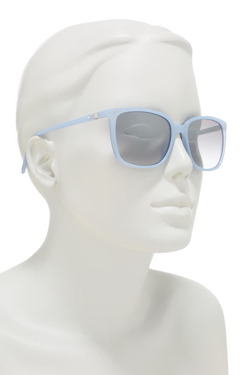 Fossil 55mm Rectangle Sunglasses, Alternate, color,