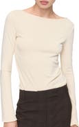 MANGO Boatneck Top