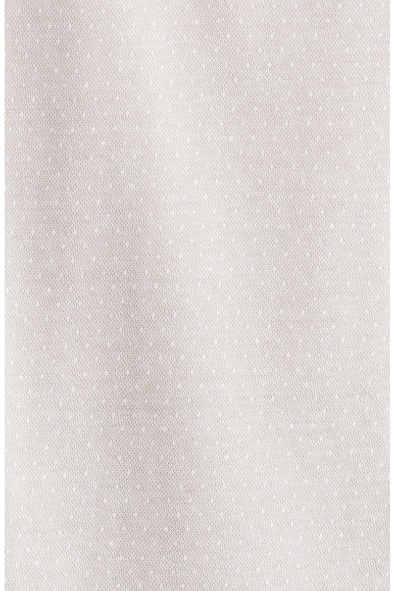 Star Dot Print Cotton Button-Up Shirt, Alternate, color, SIMPLY TAUPE