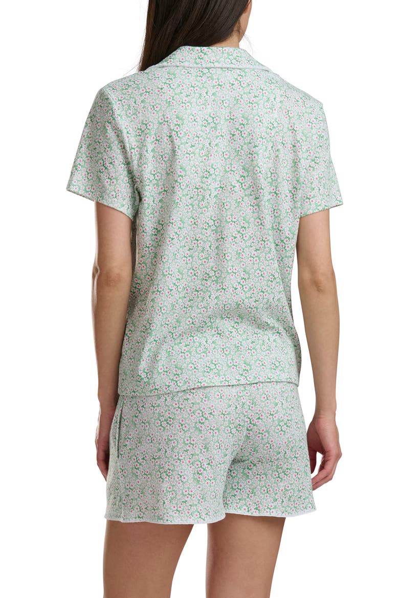 Notch Collar Short Pajamas, Alternate, color, DAISY DOT DITSY