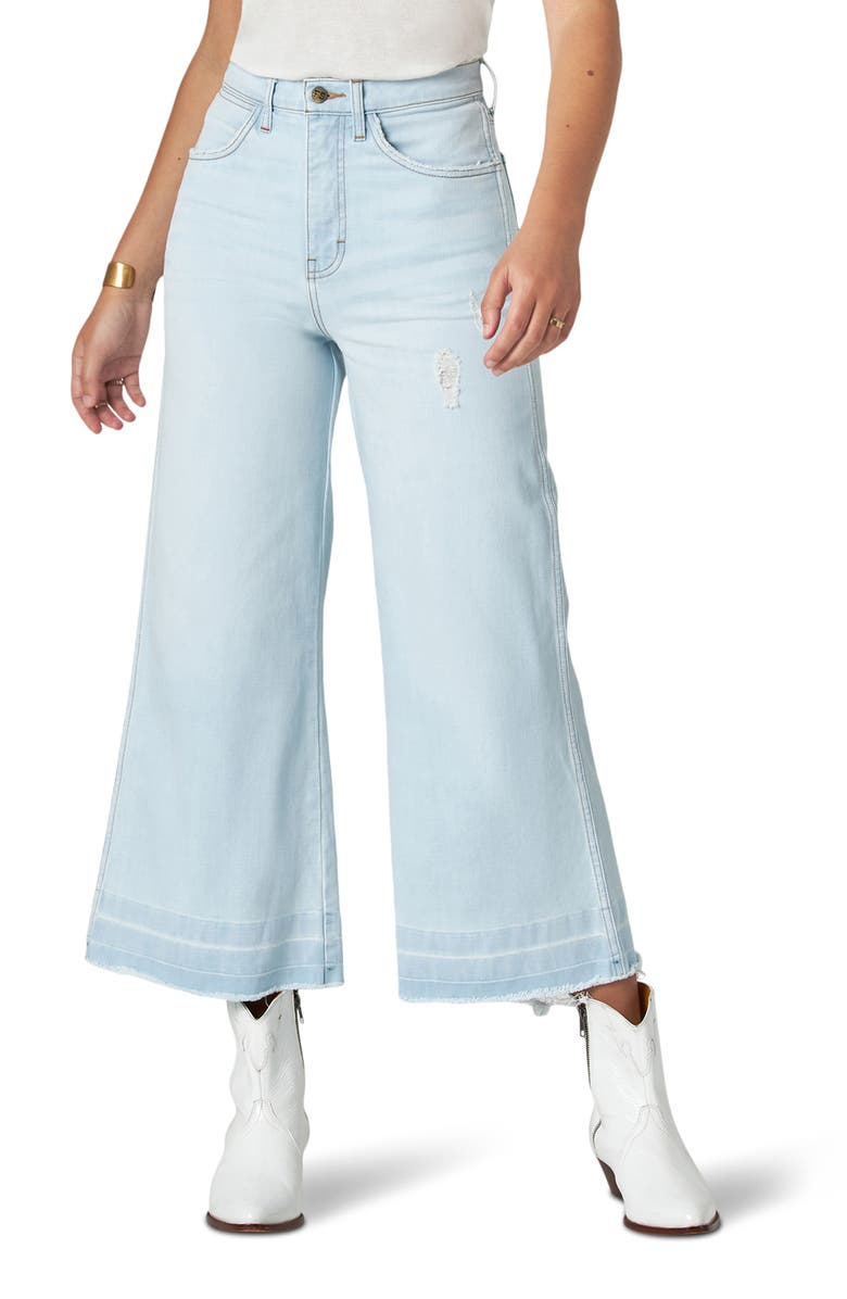Wrangler Wide Leg Crop Jeans, Main, color, 