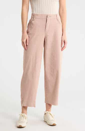 Democracy Released Hem Barrel Leg Jeans