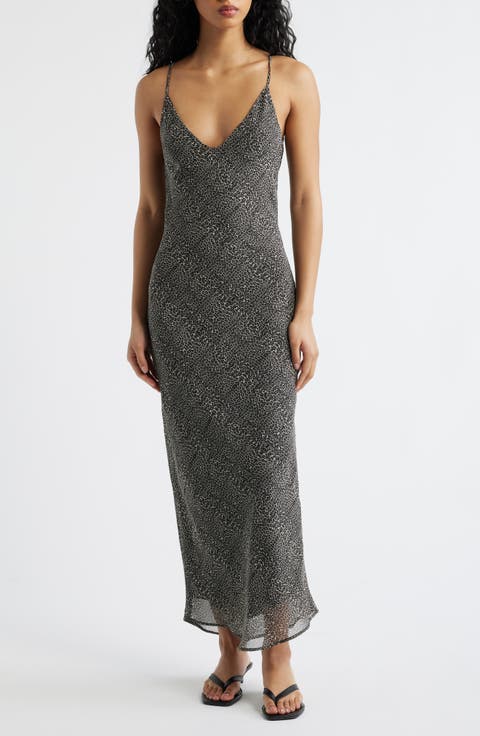 The Jordan Leopard Print Slipdress