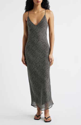 The Jordan Leopard Print Slipdress