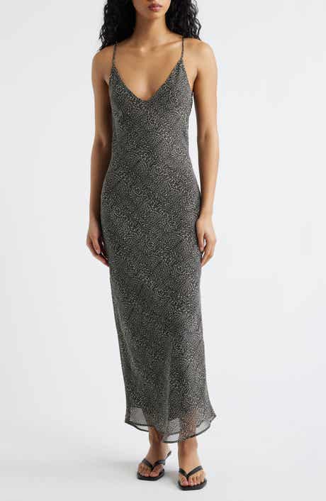 The Jordan Leopard Print Slipdress