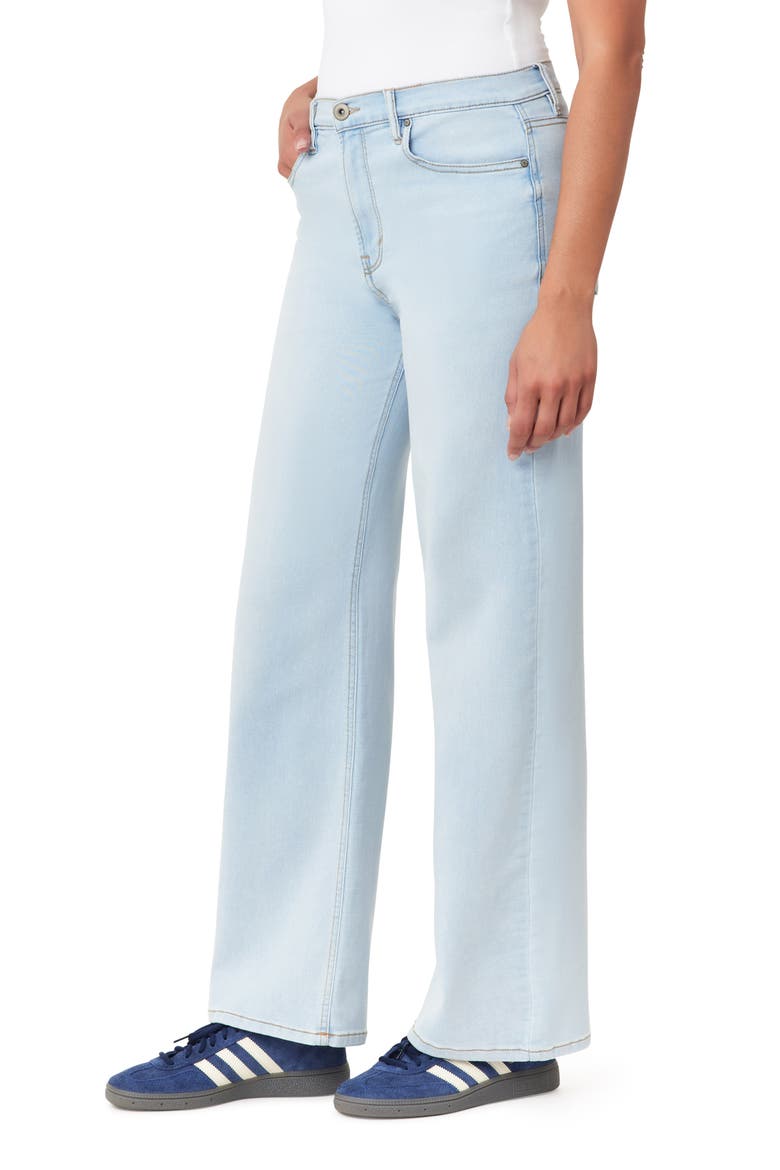 Relaxed Fit Wide Leg Jeans, Alternate, color, NEW CASTLE
