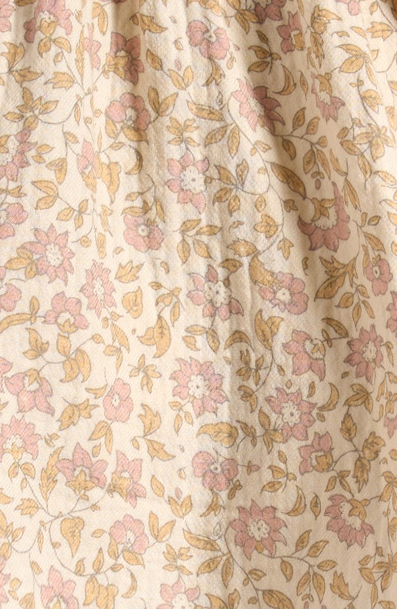 QUINCY MAE Carina Smocked Dress & Bloomers Set, Alternate, color, Natural