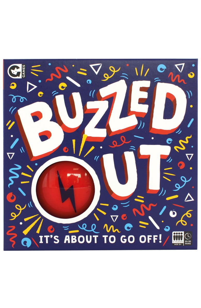 GINGER FOX Buzzed Out, Fast Talking Word Guessing Party Game, Family Ages 14+, Main, color, Multicolored