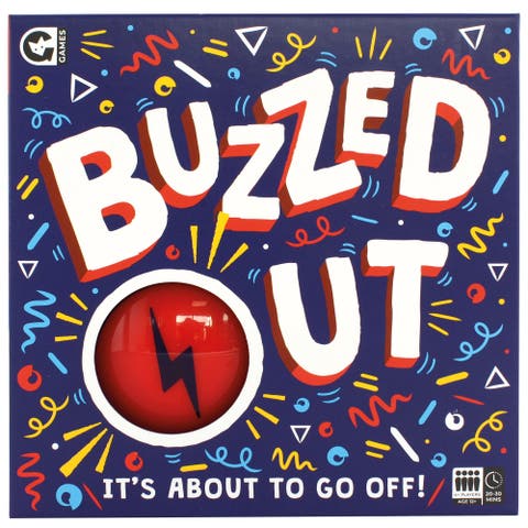 Buzzed Out, Fast Talking Word Guessing Party Game, Family Ages 14+