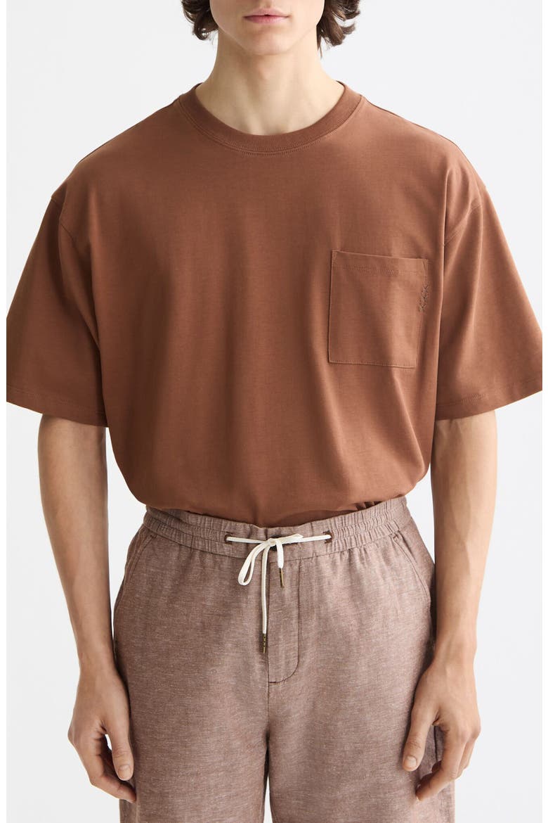 Relaxed Pocket T-Shirt, Main, color, SOFT SLIT