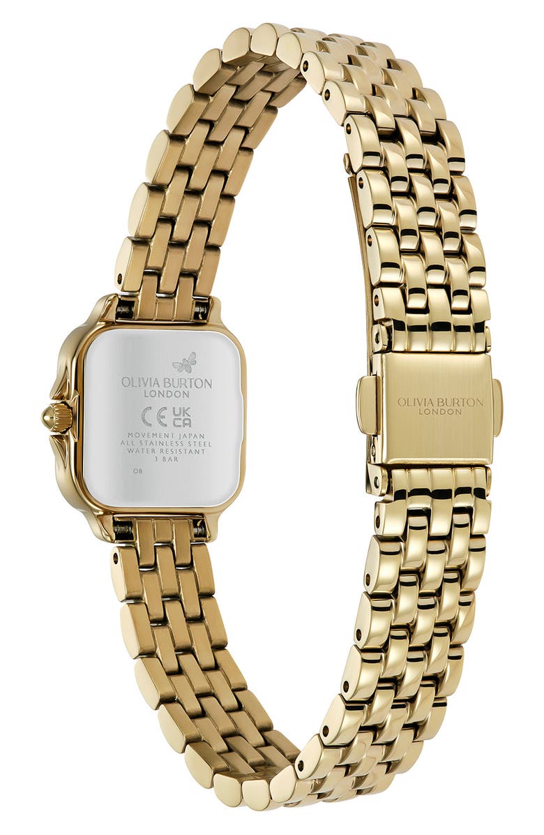 Olivia Burton Mini Grosvenor Bracelet Watch, 20mm, Alternate, color,