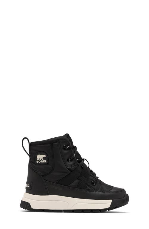 Sorel Kids' Whitney Iii Waterproof Mid Boot In Black