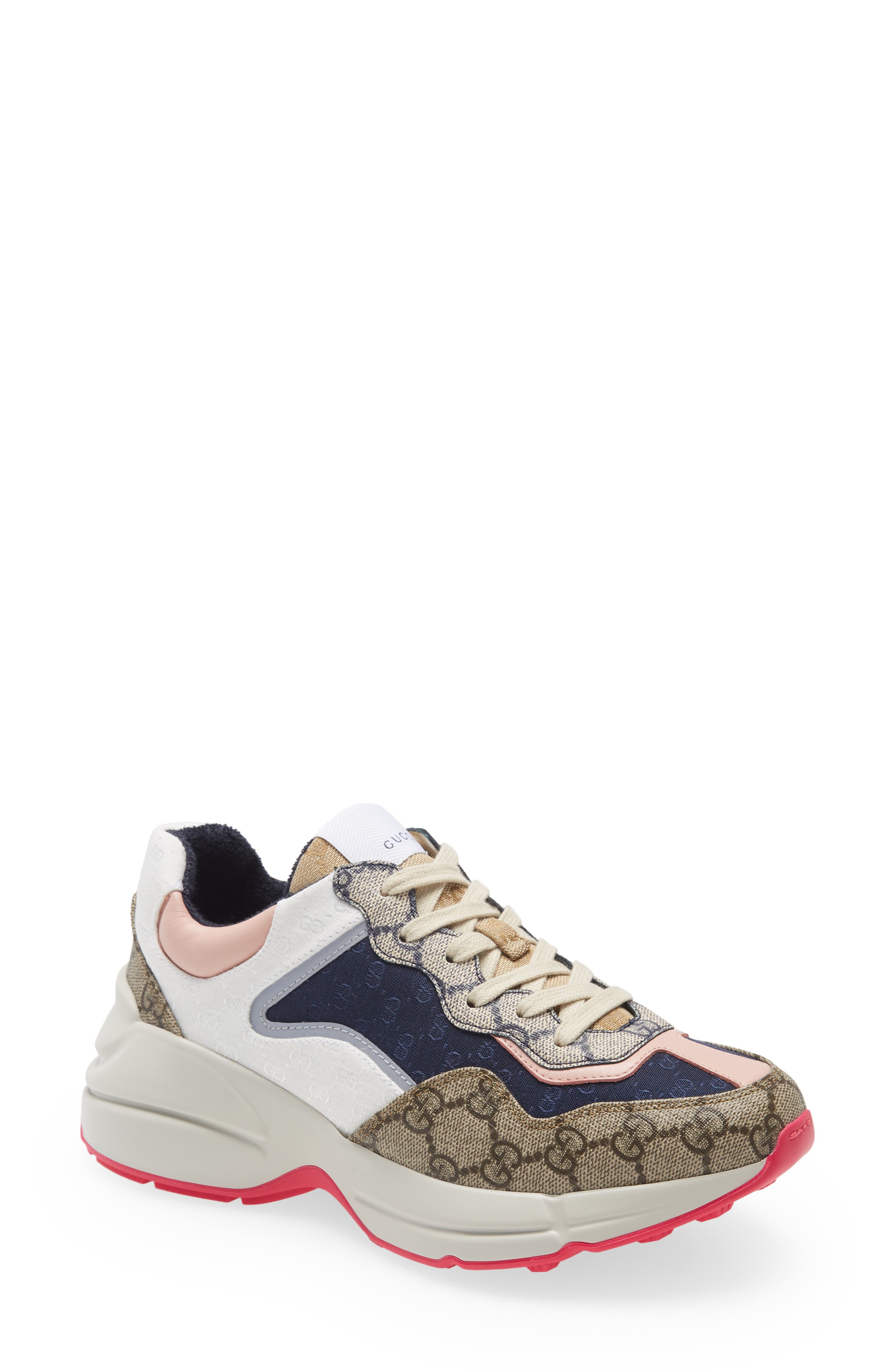 Rhyton GG Sneaker, Main, color, MULTI