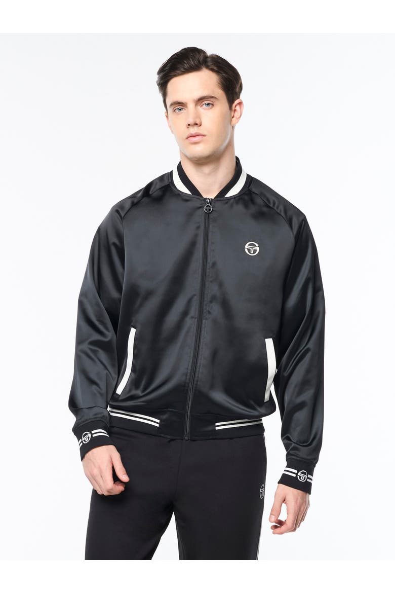 Tosca Varsity Jacket, Main, color, BLACK BEAUTY