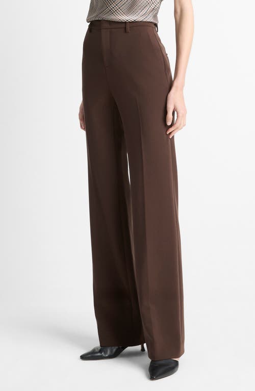 Vince Tailored Mid Rise Stretch Bootcut Pants