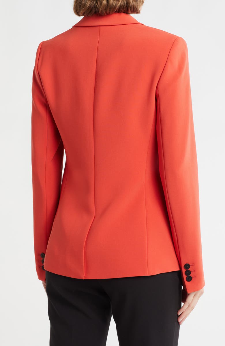 Theory Gabrielle Modern Fit Blazer, Alternate, color, Poppy