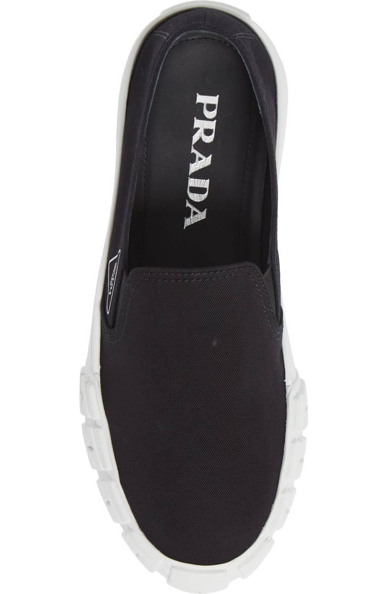 Prada Platform Slip-On Sneaker, Alternate, color,