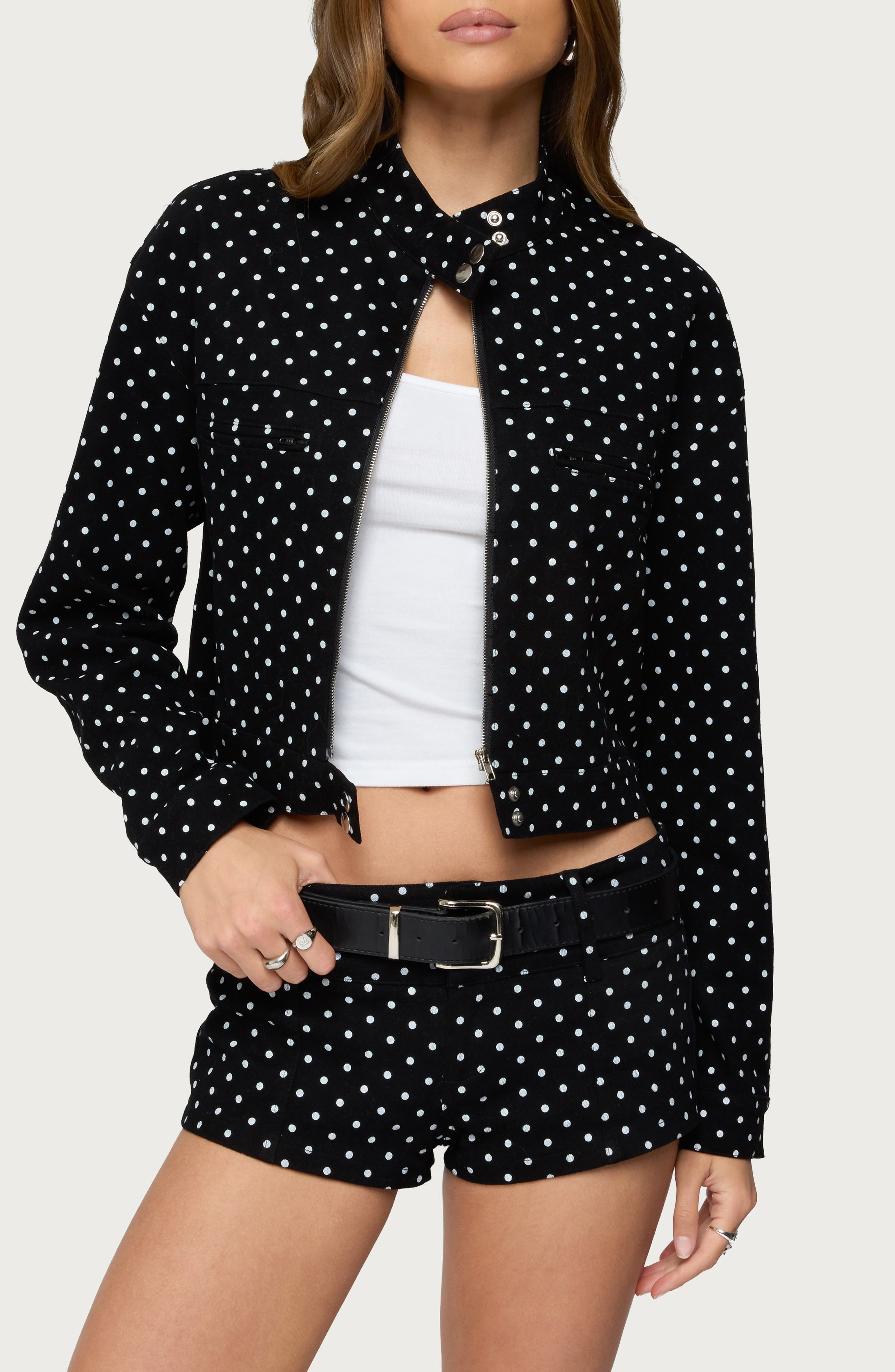 Tabitha Polka Dot Jacket
