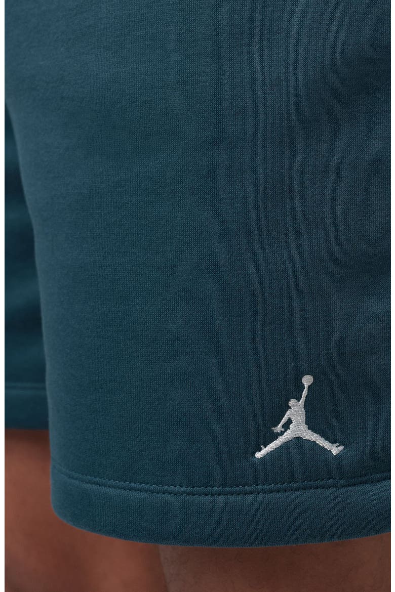 Jordan Brooklyn Fleece Shorts, Alternate, color, SQUADRON BLUE/ WHITE