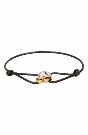 Infinity Ring Cord Bracelet
