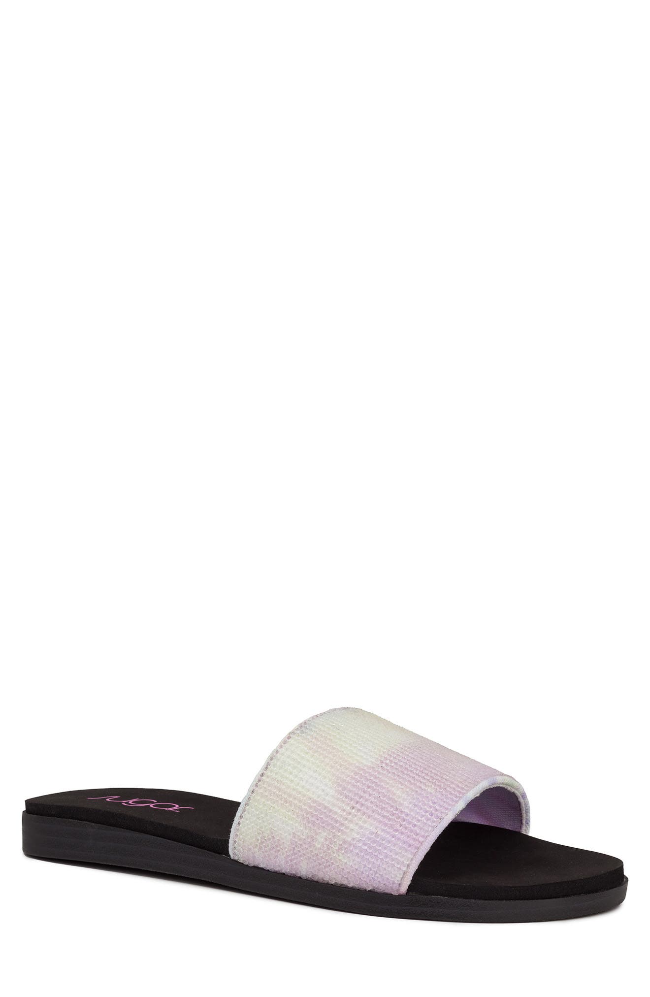 Sugar Rhinestone Embellished Slide Sandal (Women) | Nordstromrack