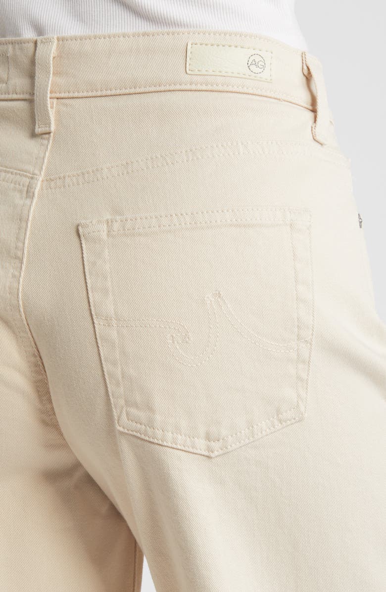 AG Saige Mid Rise Ankle Wide Leg Jeans, Alternate, color, Opal Stone