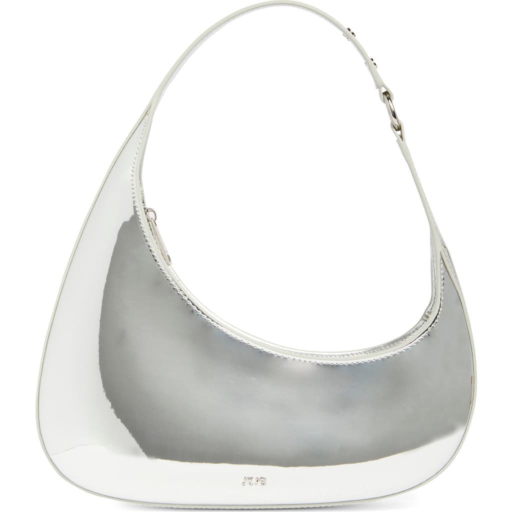 Jw Pei Harlee Faux Leather Shoulder Bag In Silver
