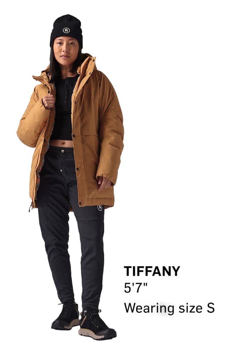 Backcountry Allied Down Apres Parka - Women's, Alternate, color, Bistre