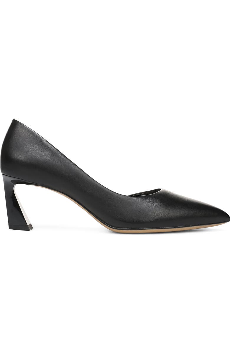 SARTO by Franco Sarto Tawny Pointed Toe Half d'Orsay Pump, Alternate, color, Black