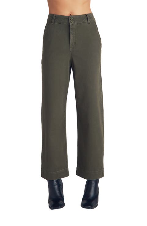 Saige Wide Leg Crop Pants