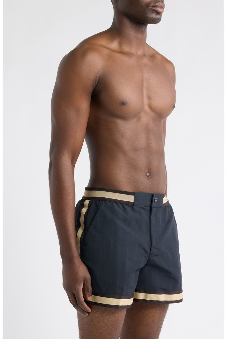 Baller Nylon Shorts, Alternate, color, BLACK-01