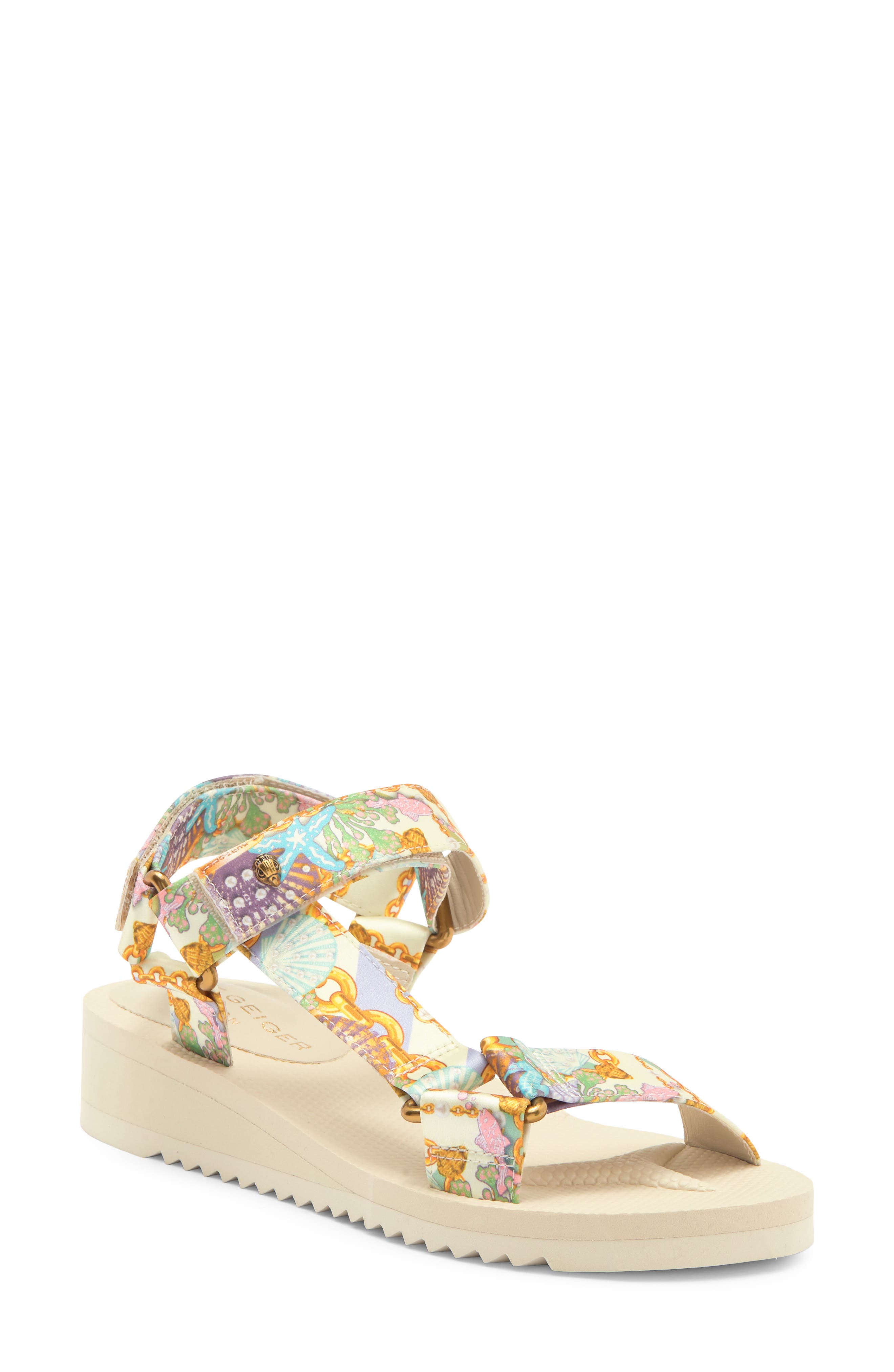 Kurt Geiger London Rio Sandal, Main, color, Open White