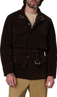 Joe's M16 Belted Faux Suede Jacket