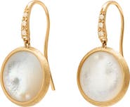 Marco Bicego Jaipur Mother-of-Pearl & Diamond Drop Earrings
