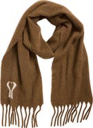 AMI PARIS Laine Scarf