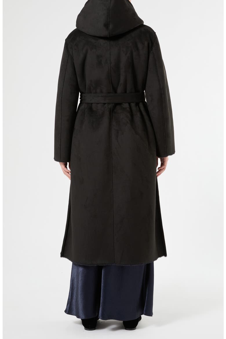 Cosetta Faux Fur Hooded Coat, Alternate, color, MIDNIGHT BLUE