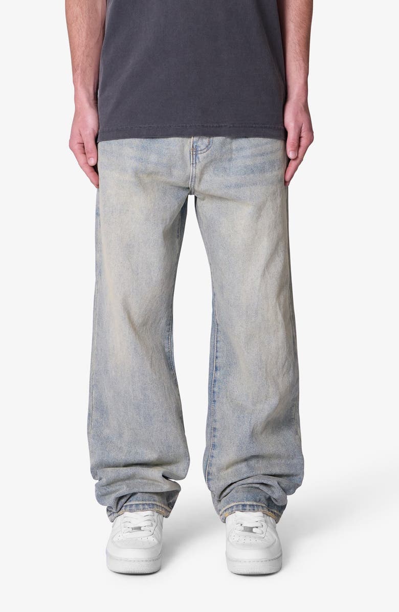 mnml Baggy Jeans, Main, color, Light Vintage
