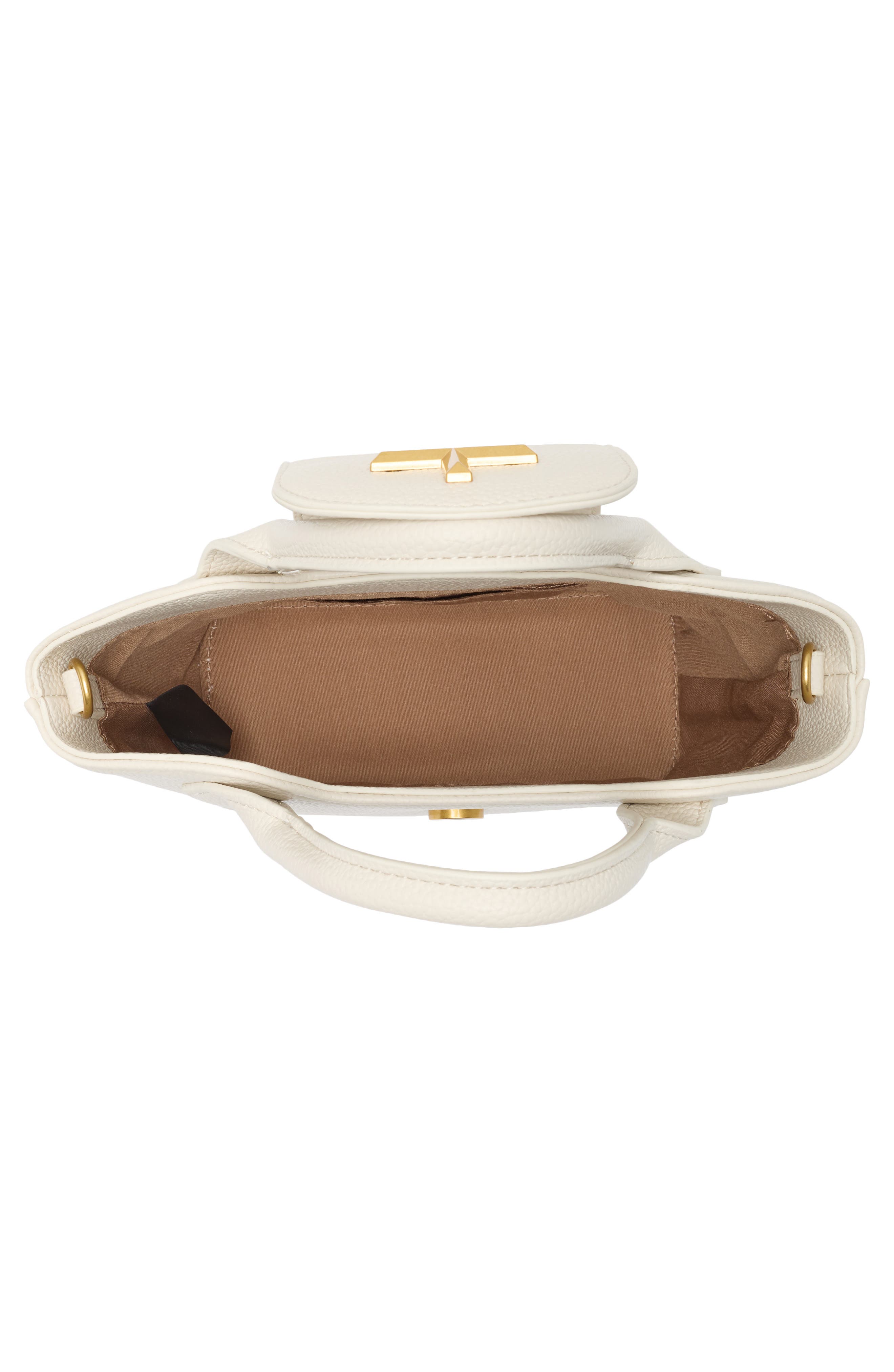 Tahari Elle Top Handle Bag, Alternate, color, Eggshell
