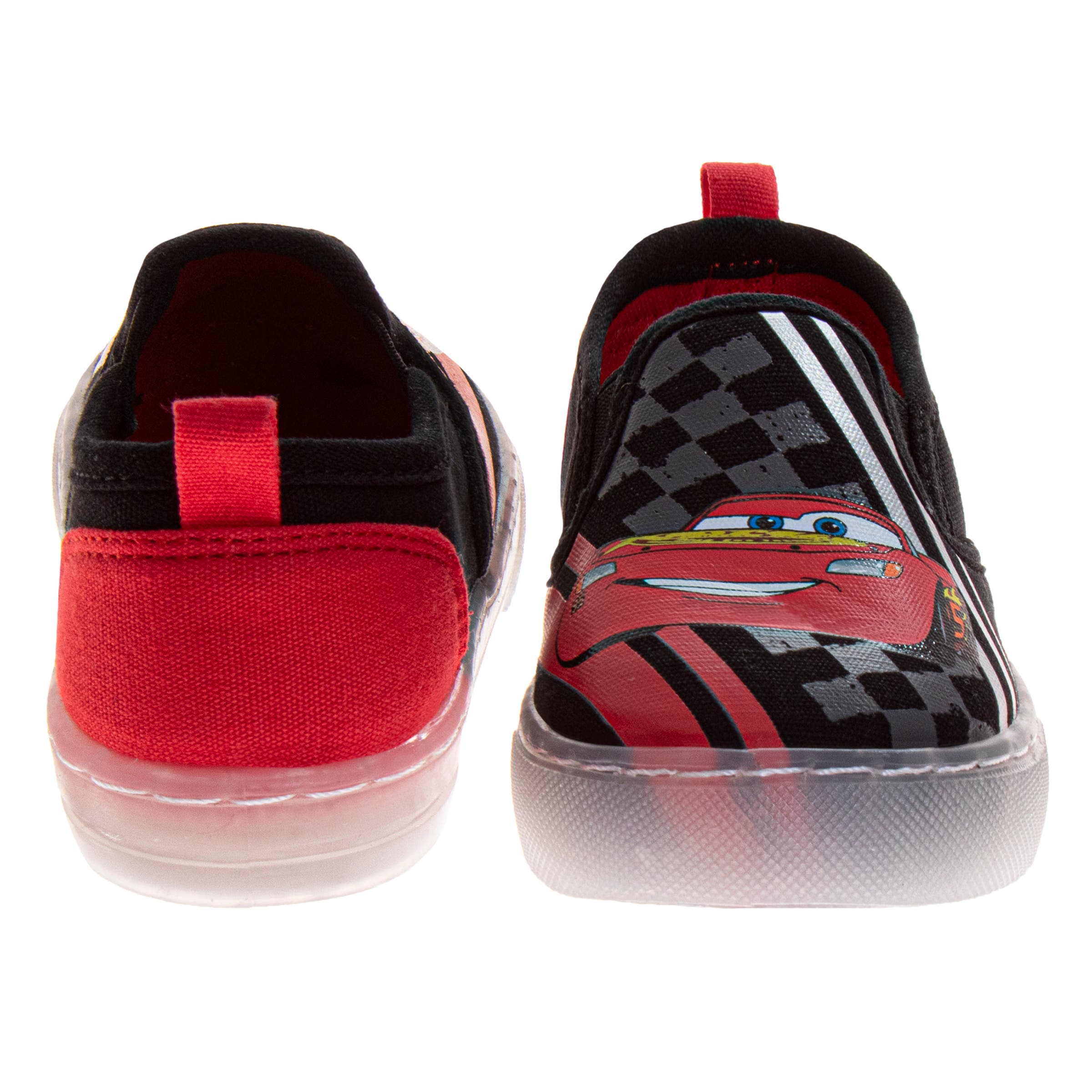 Disney Cars Canvas Sneakers, Alternate, color, Black Red