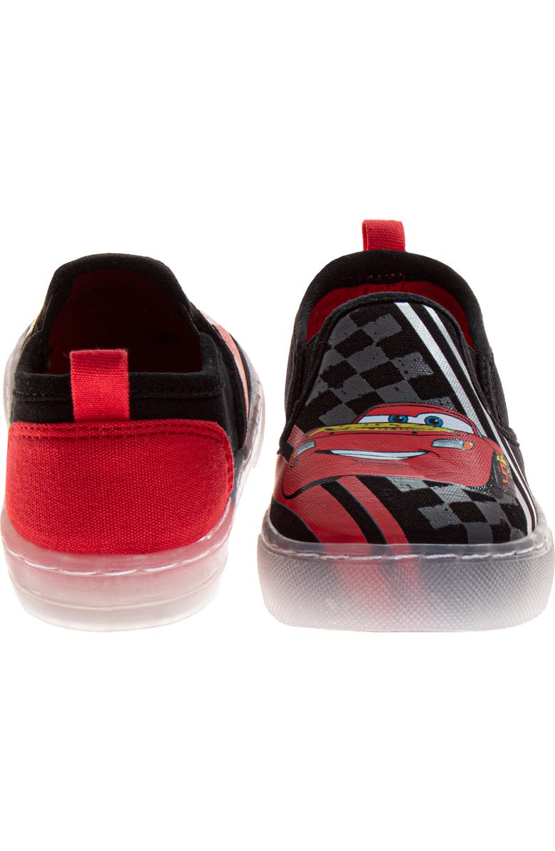 Disney Cars Canvas Sneakers, Alternate, color, Black Red