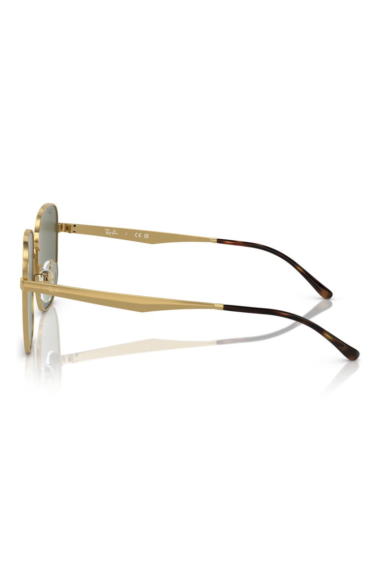 57mm Polarized Square Sunglasses, Alternate, color, ARISTA / DARK GREEN POLAR